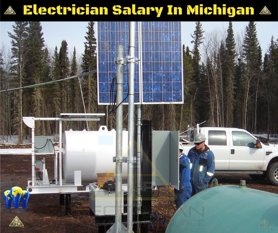 Electrician Salary in Michigan